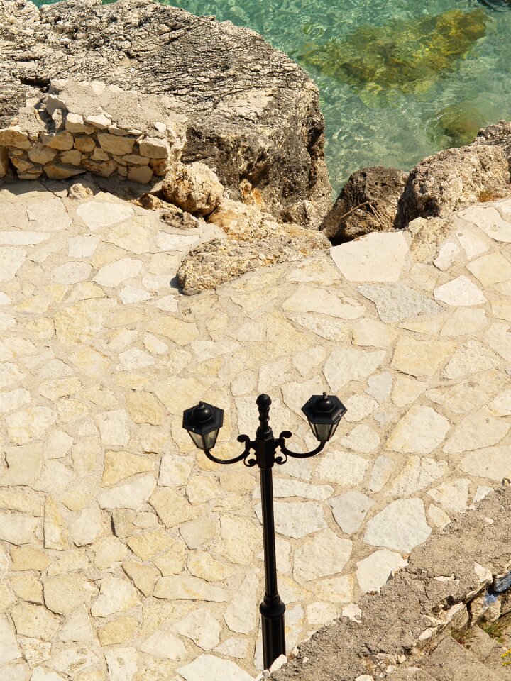 Stones coast sea