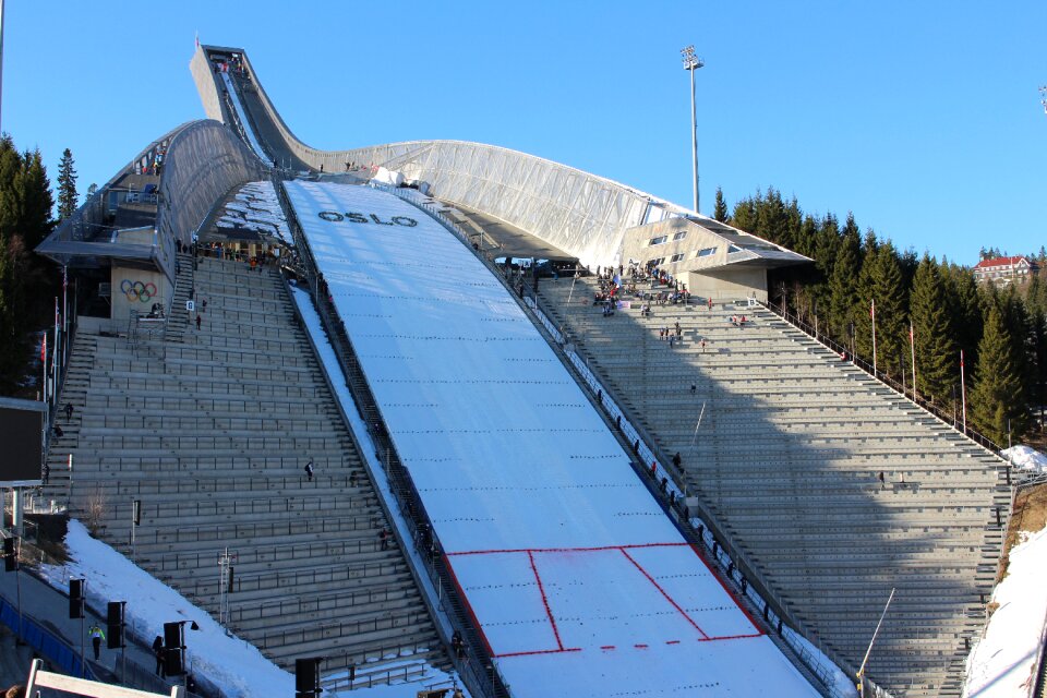 Ski jump travel norway