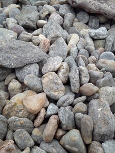 Beach grey minerals photo