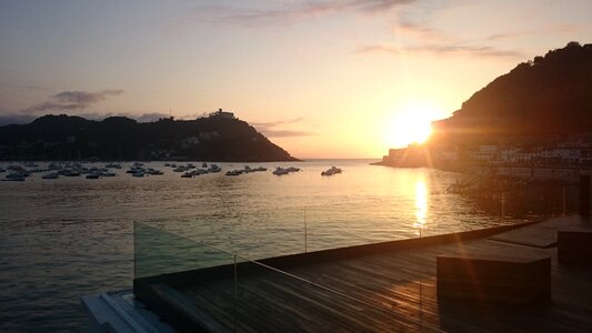 San sebastian promenade spain