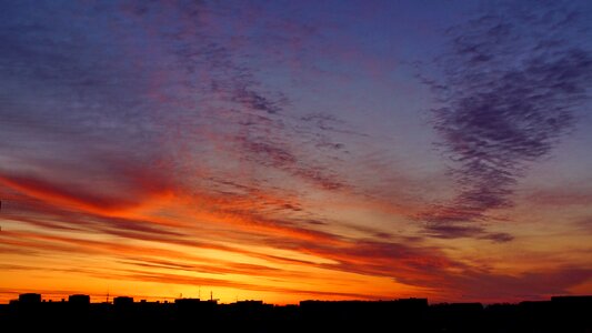 Sunrise morning sky photo