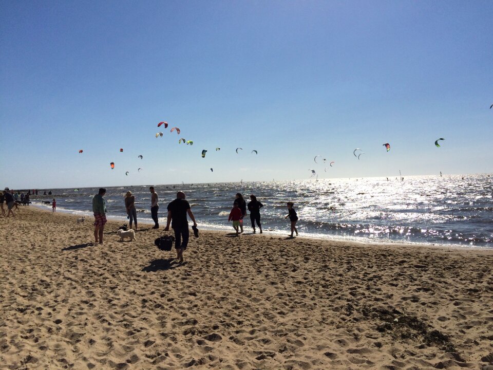 Sand water sun