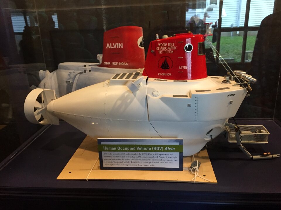 Submarine underwater