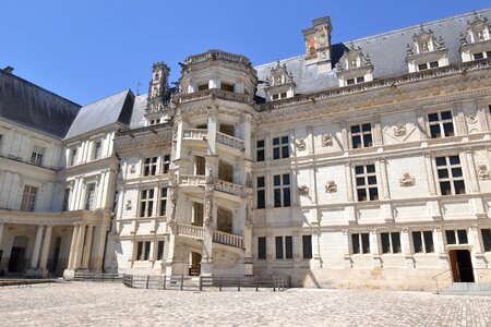 Renaissance france spiral staircase