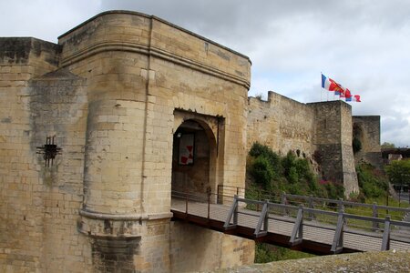 Medieval gateway normandy