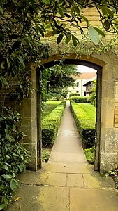 Tourism vacation courtyard photo