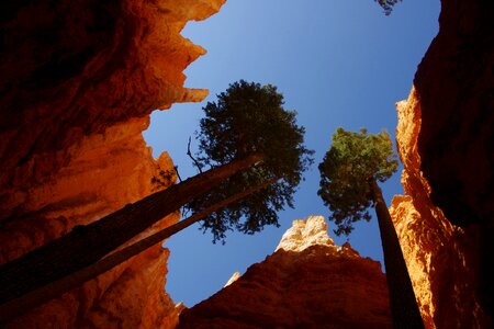 Rock formation sky photo