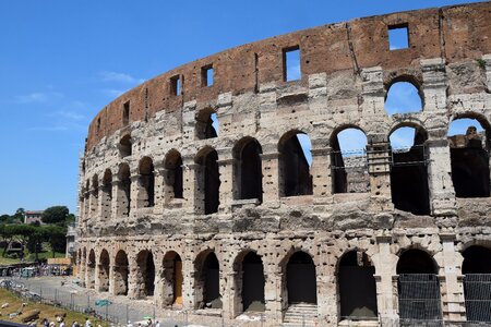 Gladiatorial games old monument