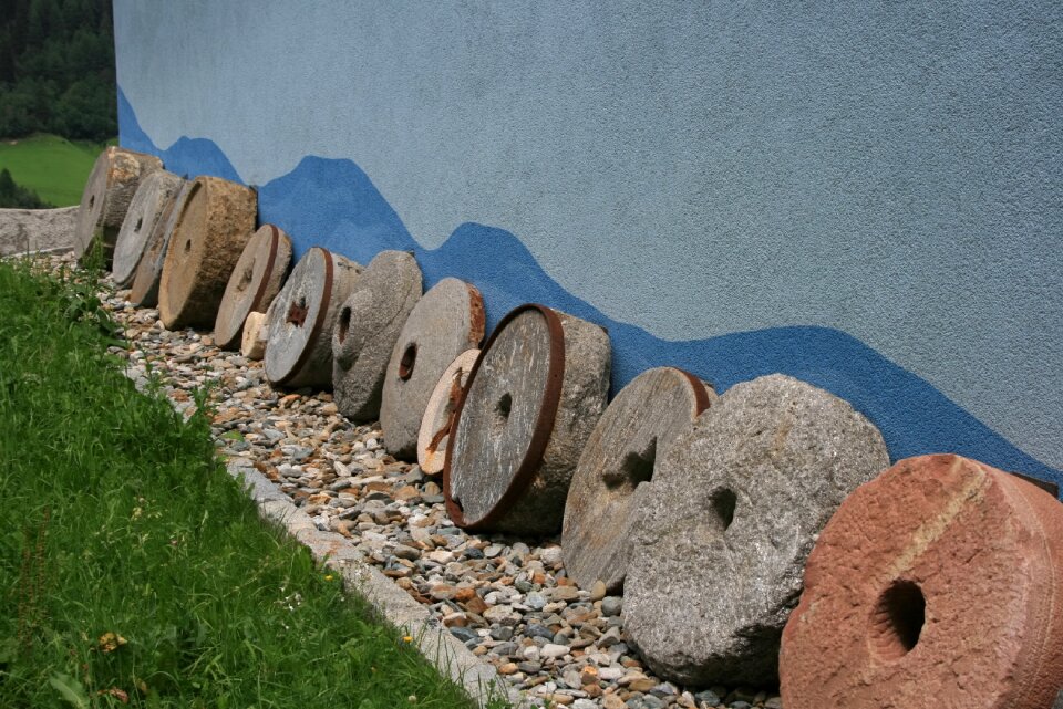 Old weathered turned off