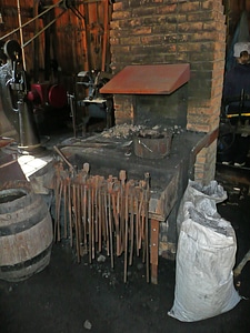 Old tools fitters shop photo