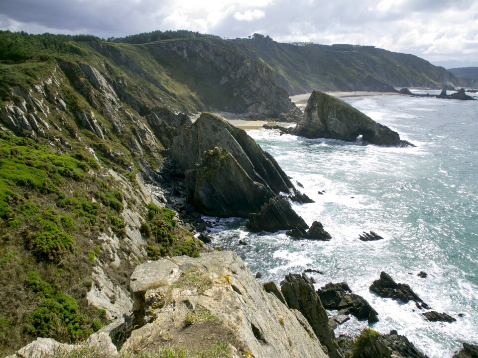 Rocks sea landscape photo