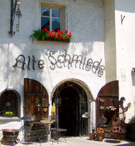 Old blacksmith's workshop old house lienz