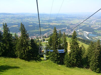 Immenstadt lunch train mountains