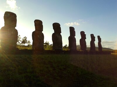 Rapa nui chile moai