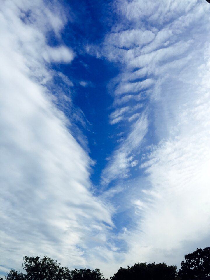 Weather light cloudscape