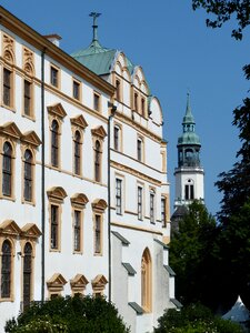 Castle palace facade