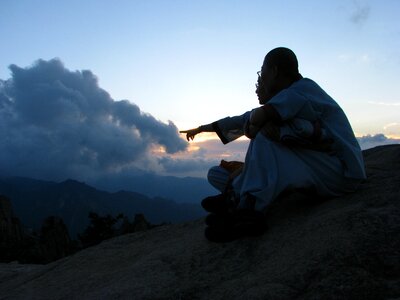 Republic of korea buddhism monks