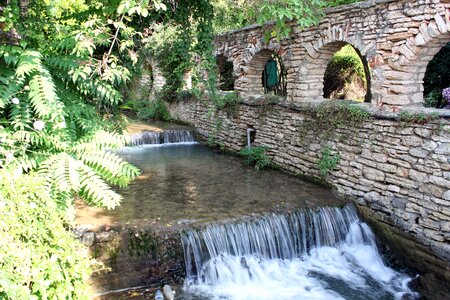 Balchik castle queen mary waterfall