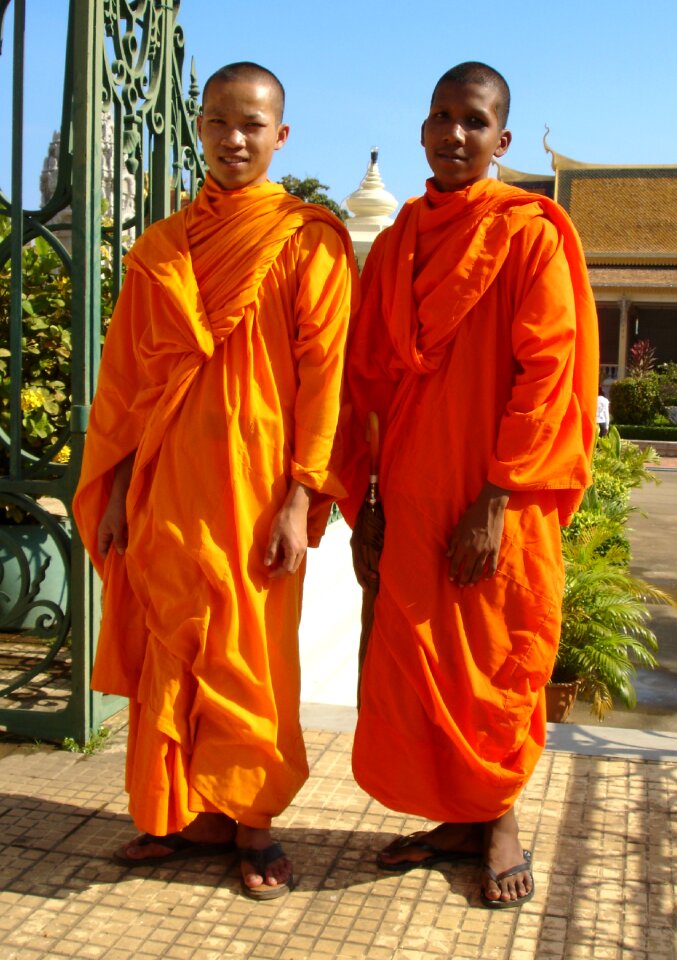 Buddhism monastery faithful