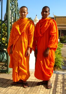 Buddhism monastery faithful