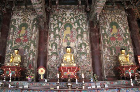 Traditional temples wish prayer