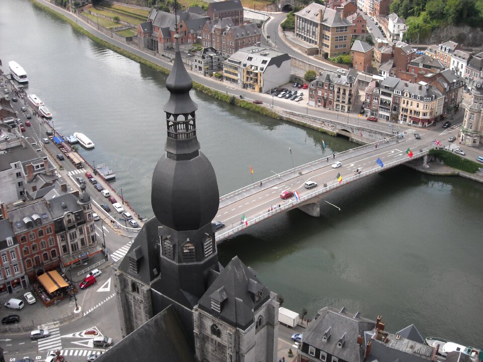 Waterway airphoto panorama