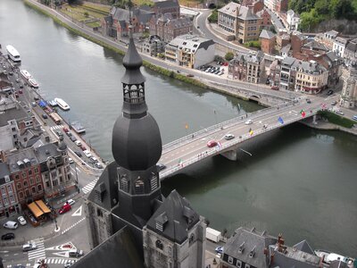 Waterway airphoto panorama