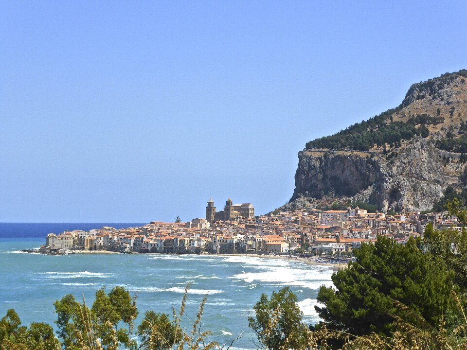 Coastline mediterranean harbor
