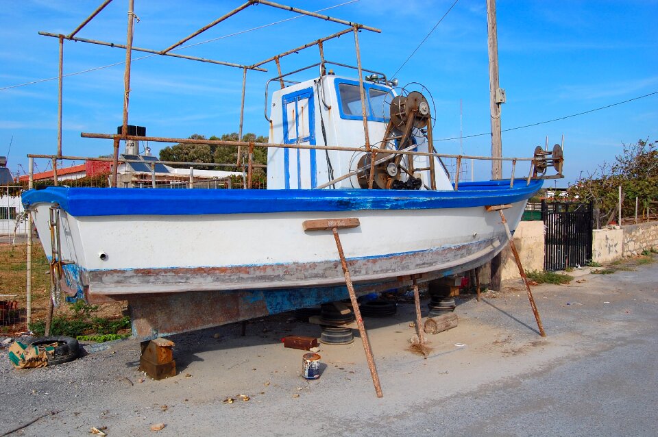 Crete boat ship