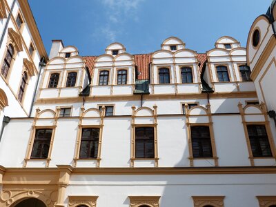 Castle palace facade