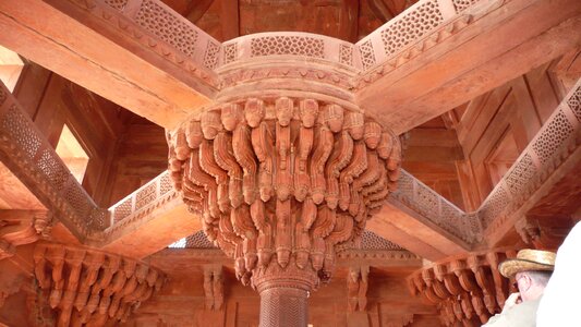 Pillar architectural structure india photo