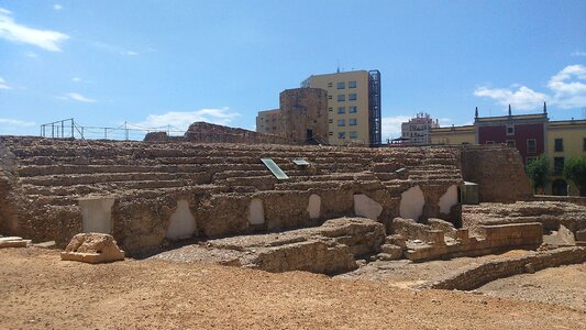 Tarragona roman theatre spain