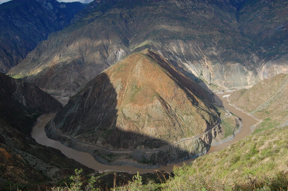 The yangtze river yunnan province china