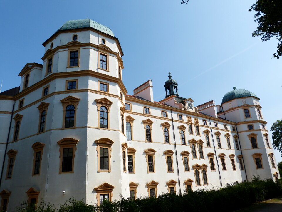 Castle palace facade