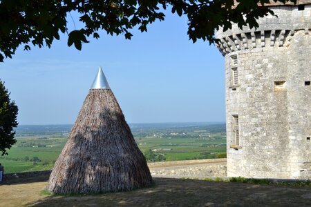 Castle dordogne tower photo