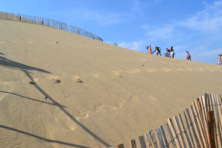 Sand aquitaine france photo