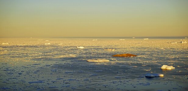 Arctic circle ice icebergs photo
