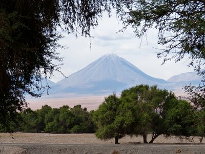 Nature mountains volcano