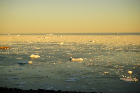Sea polar region eternal ice photo