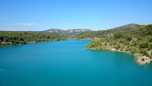 Nature france mountain lake photo