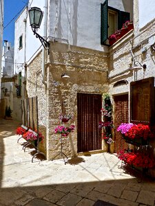 Mediterranean entrance residential