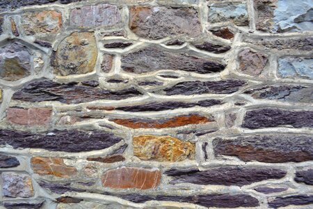 Stone wall ancient wall texture photo