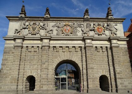Poland gdansk city gate