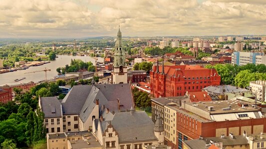 Poland stettin clouds