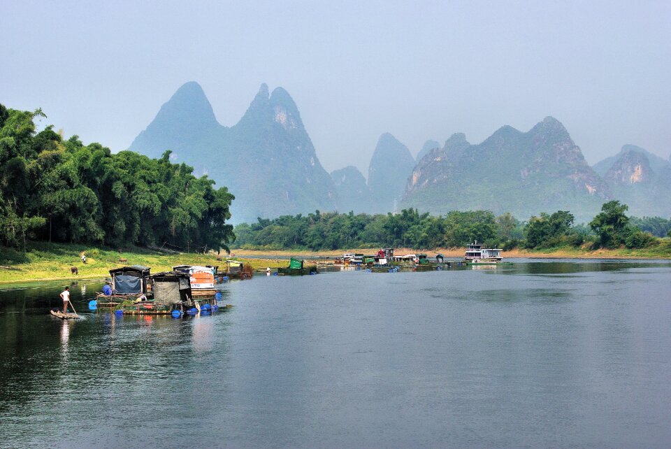 Rade rafts landscape