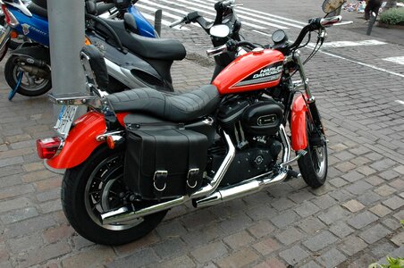 Motorcycle davidson motorbike