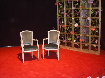 Chairs stage art