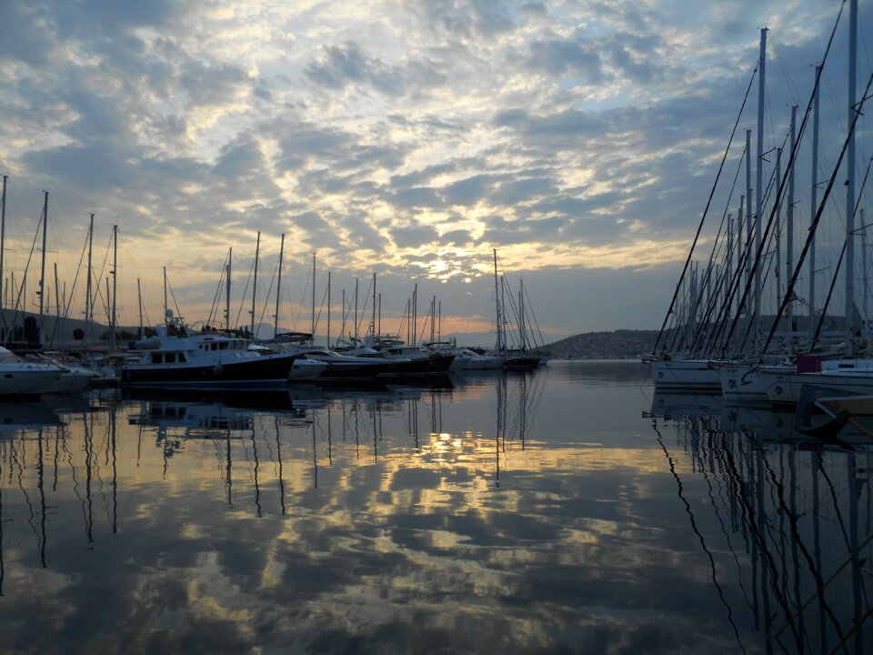 Sea boats mood