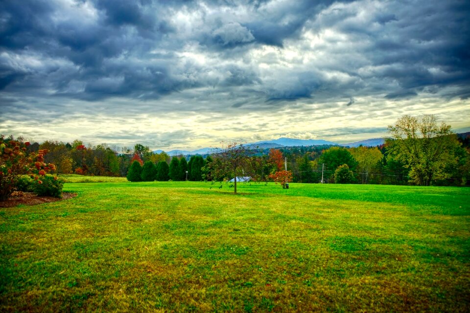 Sky clouds autumn photo