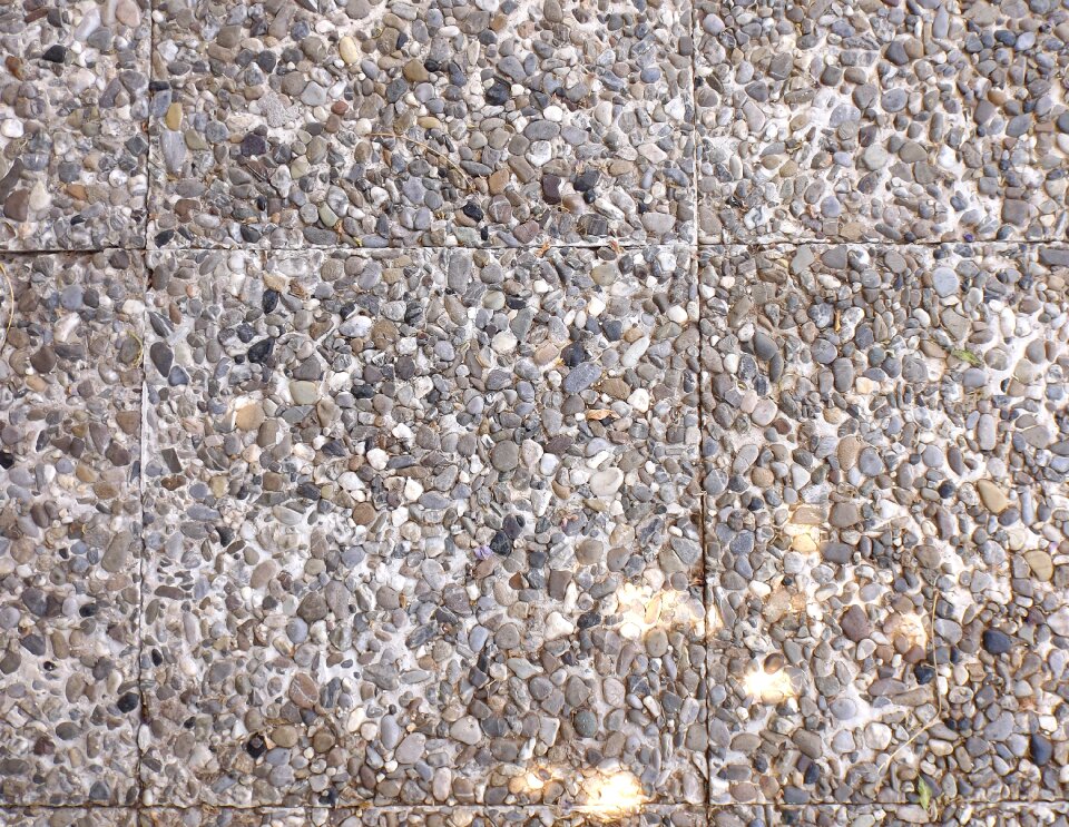 Floor pebble stone photo
